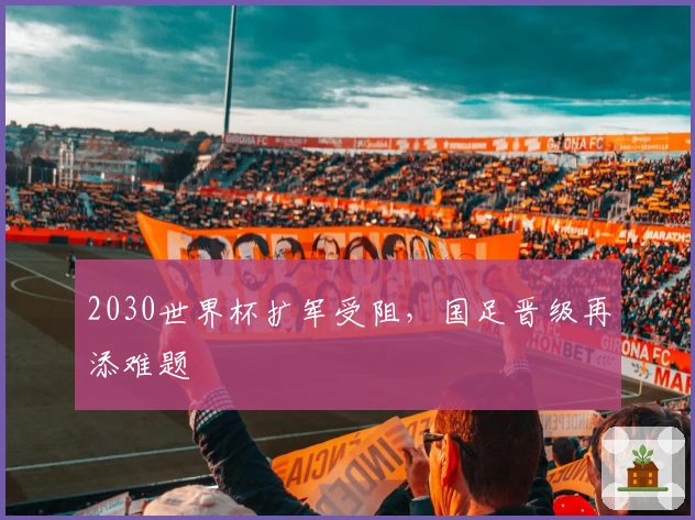 2030世界杯扩军受阻，国足晋级再添难题